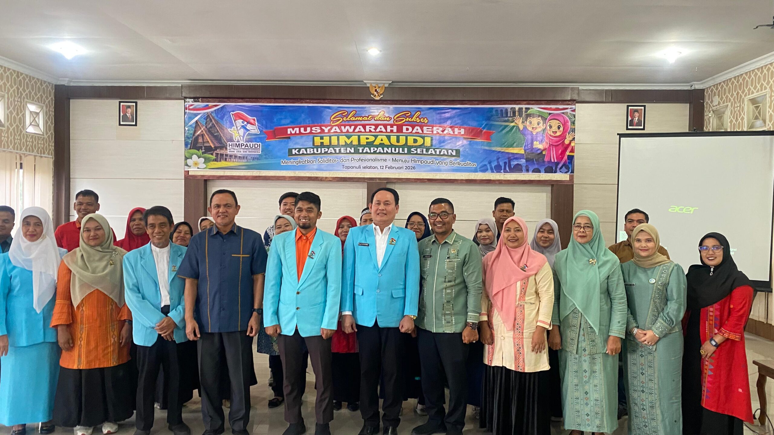 Marli Pulungan Nahkodai HIMPAUDI Tapanuli Selatan