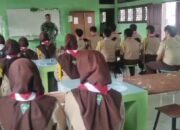 Ramil 04 Susoh Kodim 0110/Abdya Dukung Pembinaan Karakter Lewat Aksi Sosial Pelajar