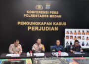 100 Hari Kerja, Polrestabes Medan Ungkap 33 Kasus Perjudian dan Tangkap 62 Tersangka