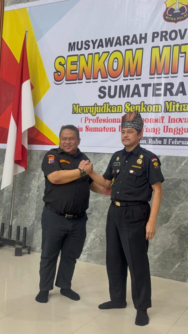 H. Djoned Djubaidi Lanjutkan Kepemimpinan Senkom Mitra Polri Sumut