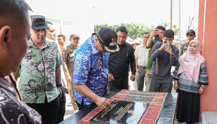 TPI Bagan Percut Diresmikan, Asri Ludin Tambunan: Pastikan Jangan Ada Pengutipan Liar