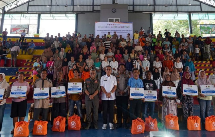 BNPB Bantu Tapsel Rp5,4 Miliar Untuk Rumah Rusak Ringan Dan Sedang