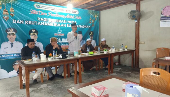 Manggeng Gelorakan Perbup Peukong Agama, Wabup Abdya: Perkuat Subuh Berjemaah dan Akhlak Generasi
