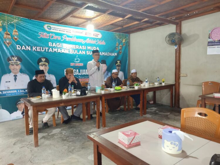 Manggeng Gelorakan Perbup Peukong Agama, Wabup Abdya: Perkuat Subuh Berjemaah dan Akhlak Generasi