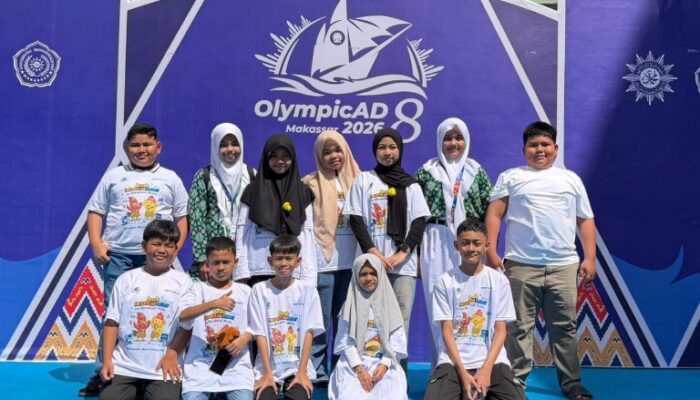 Siswa SD 2 Muhammadiyah Langsa Harumkan Aceh Di Ajang OlympicAD VIII Makassar