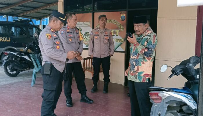 Wali Kota Berkunjung ke Polsek Binjai Timur