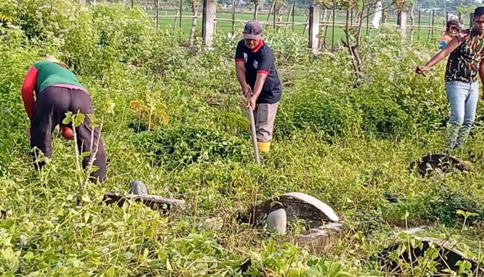 Gotong Royong Warga Raya Paya, Menata Iman Menyambut Ramadhan