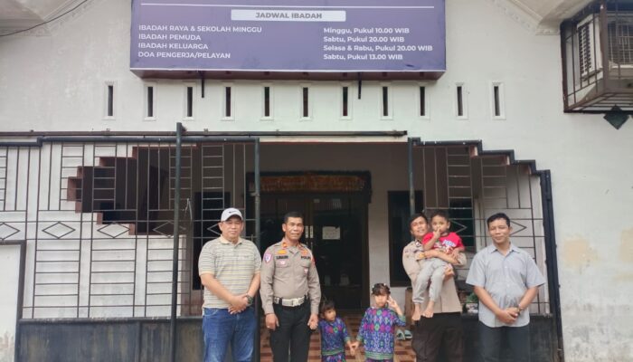 Polres Pelabuhan Belawan Patroli Pengamanan Gereja, Cegah Gangguan Kamtibmas