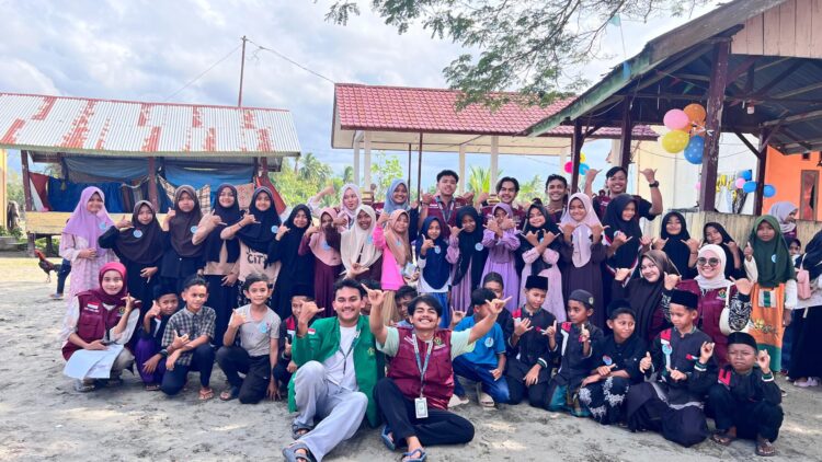Mahasiswa KKN Universitas Malikussaleh Gelar Perlombaan Edukatif Anak-Anak Gampong Keude Bungkaih