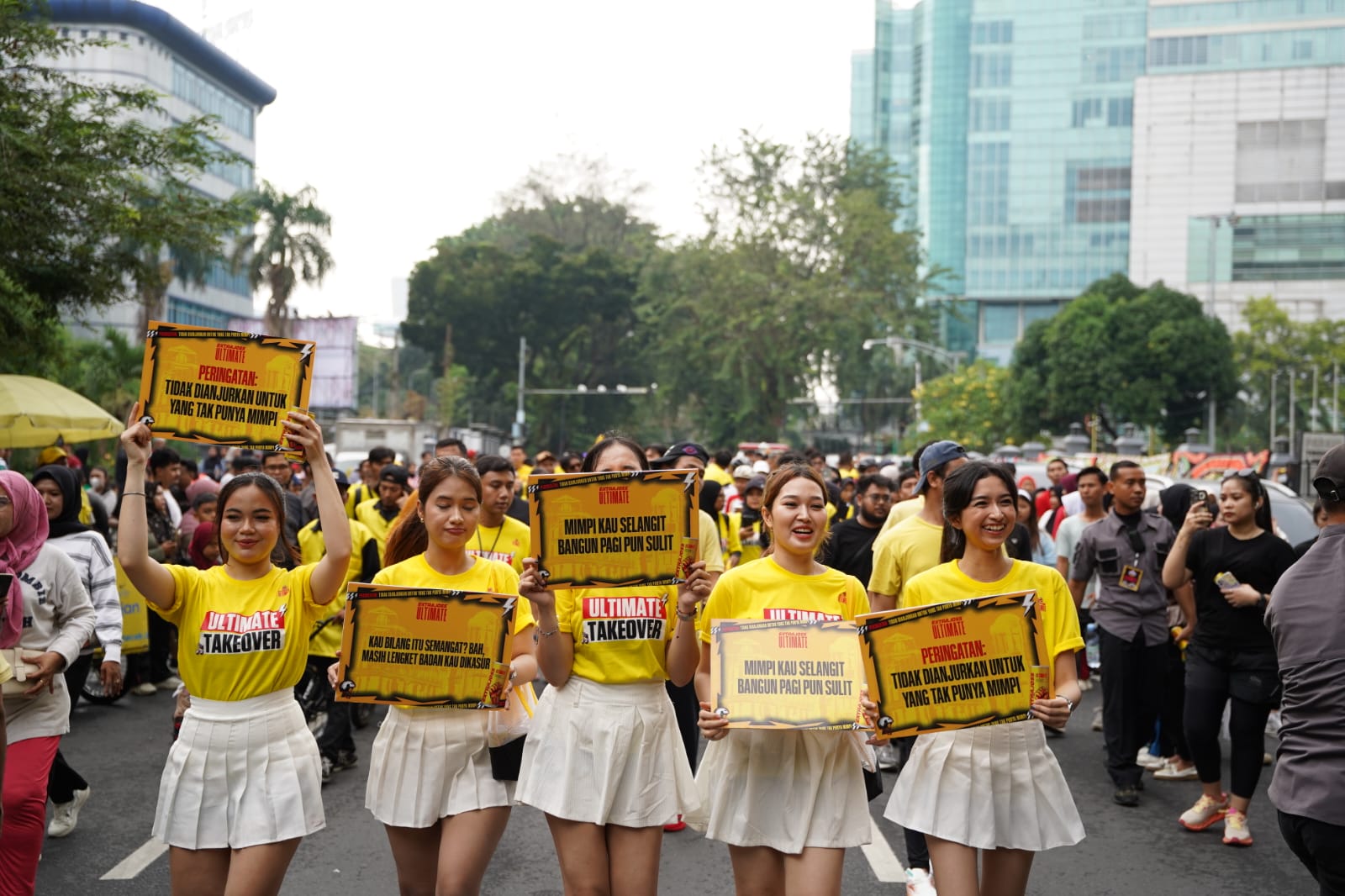 Giliran Medan, Extrajoss Ultimate Ramaikan Ruang Publik Dengan Parade Komunitas