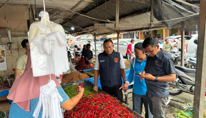 Daging Naik Rp30 Ribu, Satgas Saber Turun ke Pasar Blangpidie Abdya 