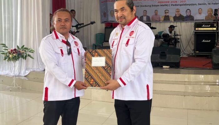 Mulyadi Jambak Dikukuhkan Sebagai Ketua DPC PAPPRI Kabupaten Mandailing Natal