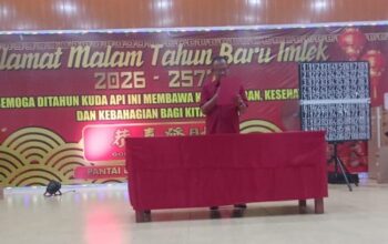 Perayaan Malam Tahun Baru Imlek di Pantai Labu Meriah