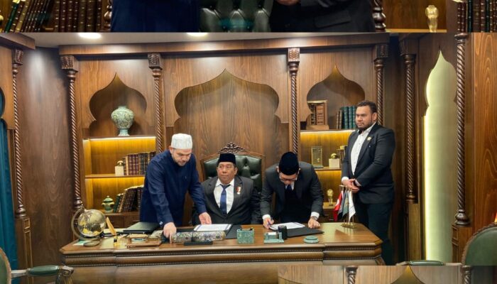 Bangun Sinergi Internasional, Pemuda Masjid Dunia Teken MoU Dengan Darul Hadis Awwamiyyah Turki