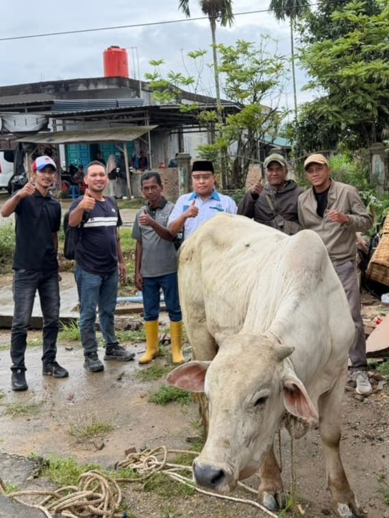 PPWI Aceh Tamiang Rayakan Tradisi Meugang Berbagi Daging Untuk Insan Pers