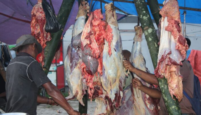 Harga Daging Tembus Rp180.000/Kg di Pasar Baru Panyabungan