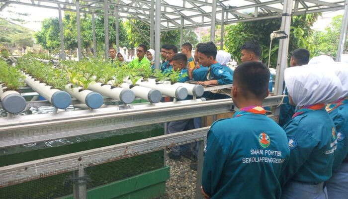 Polbangtan Kementan Terima Kunjungan SMAN 1 Portibi, Perkenalkan Inovasi Pertanian