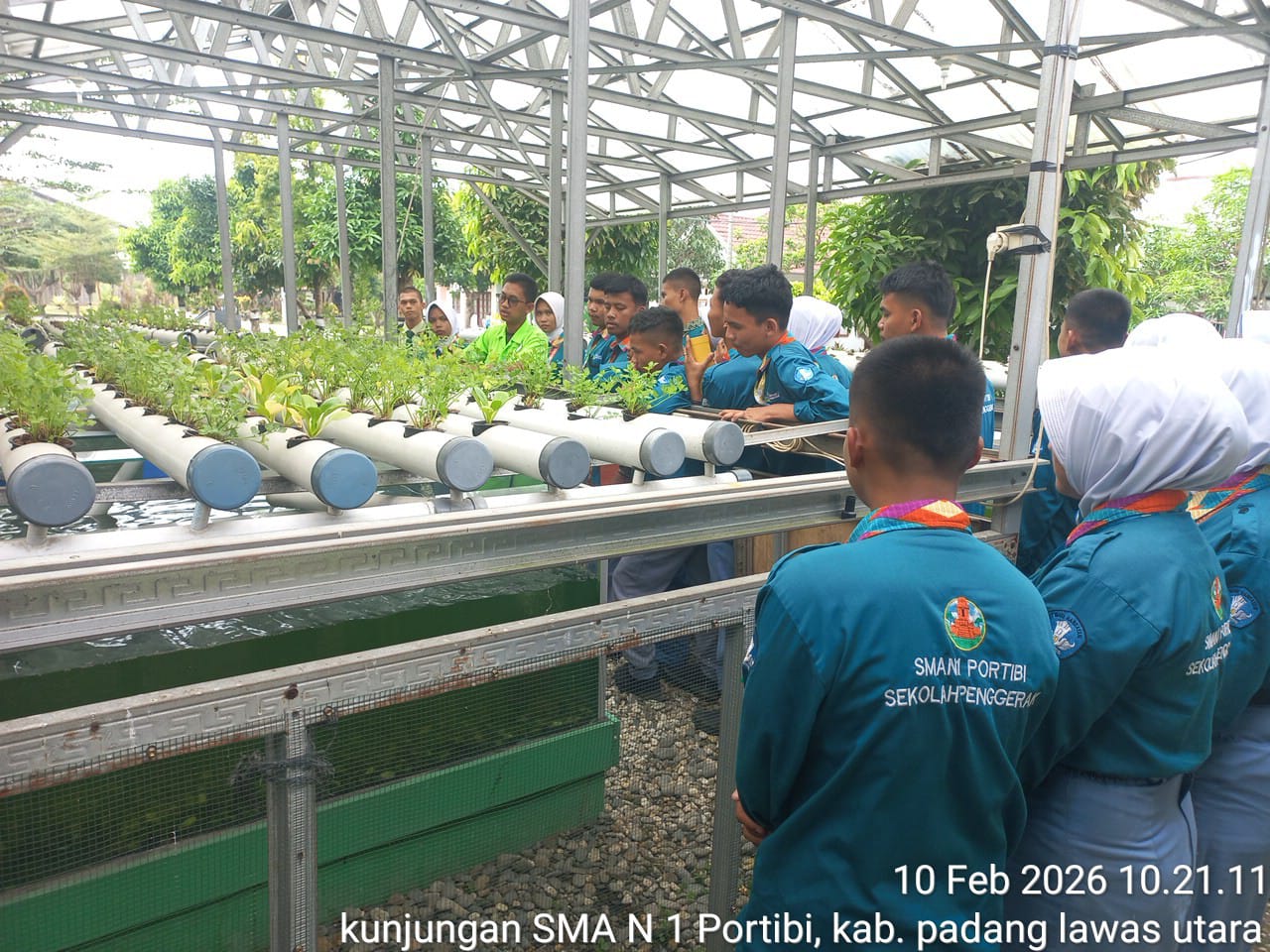 Polbangtan Kementan Terima Kunjungan SMAN 1 Portibi, Perkenalkan Inovasi Pertanian