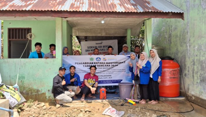 PKM Unsam Implementasikan Smart Filtrasi Backwash System untuk Air Bersih Balai Pengajian Pascabanjir