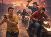 Komplotan Begal Remaja Gasak Honda Beat di Tanjung Morawa