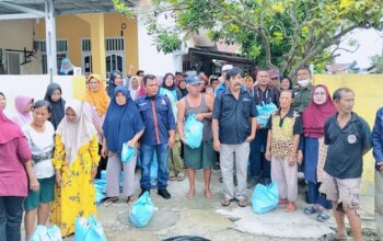 Jelang Ramadhan IWO Batubara Bagikan Ratusan Paket Sembako