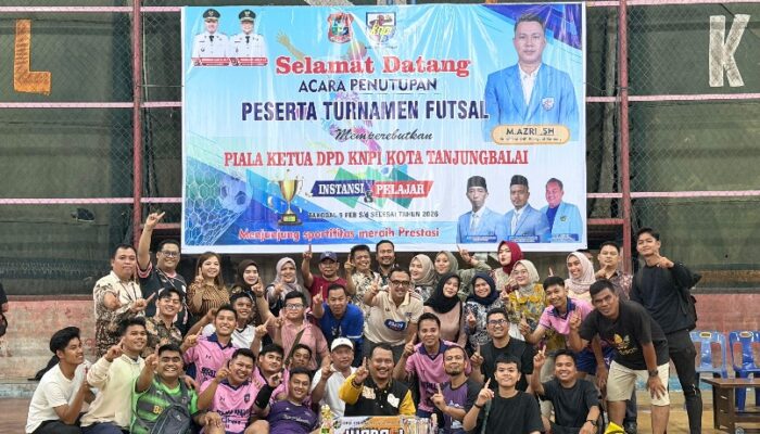 BRI BO Tanjungbalai Juara Futsal Piala KNPI
