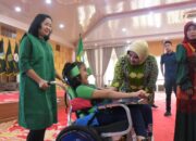 Deliserdang Terima Bantuan 20 Kursi Roda Adaptif Khusus Anak