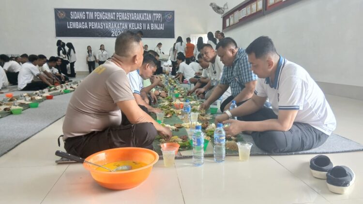 Penuh Kehangatan dan Kebersamaan, Lapas Kelas II A Binjai Gelar Punggahan Sambut Ramadan