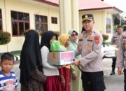Sembelih 4 Ekor Sapi, Polres Aceh Singkil Salurkan Daging Meugang Masyarakat