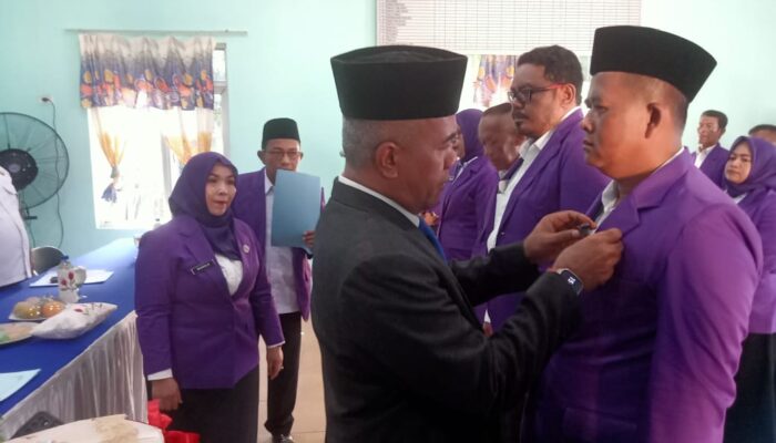 Ketua Pembina Posyandu Kecamatan Pantai Labu dan Desa Dilantik