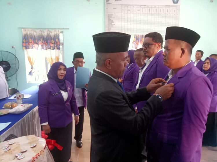 Ketua Pembina Posyandu Kecamatan Pantai Labu dan Desa Dilantik