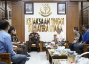 Targetkan Peningkatan Tata Kelola, Direksi Bank Sumut Silaturahmi dengan Kajati