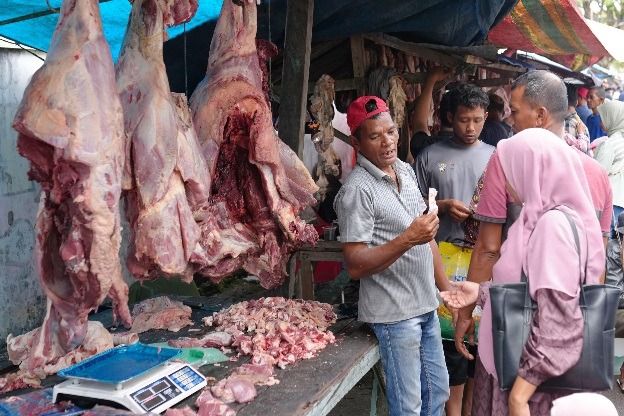 Di Sabang, Harga Daging Meugang Rp190 Ribu Per Kg