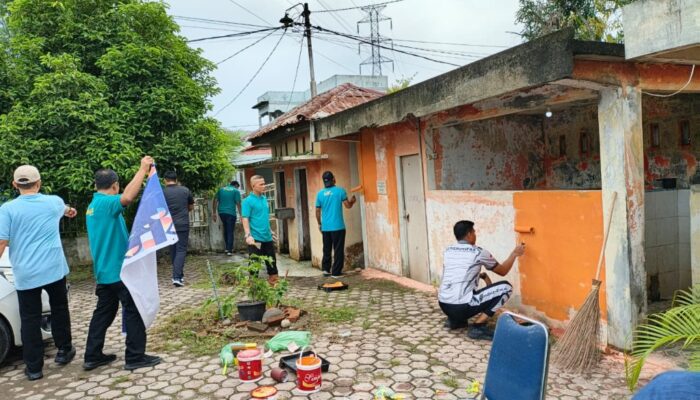 Sambut Ramadhan, Bapas Lhokseumawe Gelar Gotroy Rumah Ibadah Peuntet