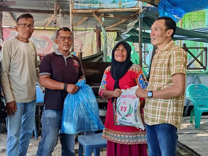 Kolaborasi PWI Bersama BAS Cabang Langsa Salurkan Tali Asih