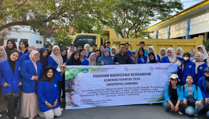 Mahasiswa Berdampak Unsam Hadir dalam Pemulihan Pascabencana di Aceh Tamiang