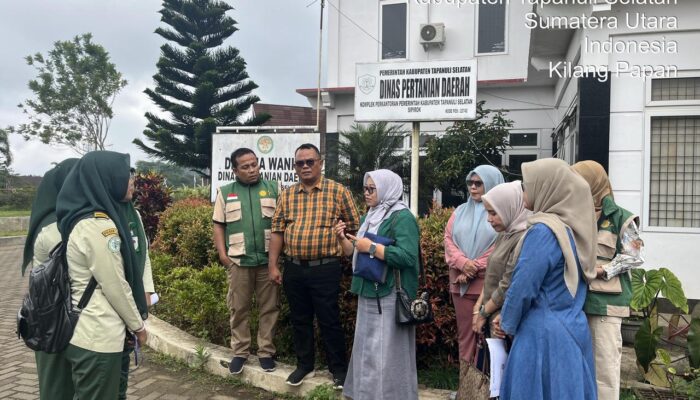 Mahasiswa Polbangtan Kementan MBKM II Magang Penyuluhan, Bantu Pemulihan Bencana Di Tapsel