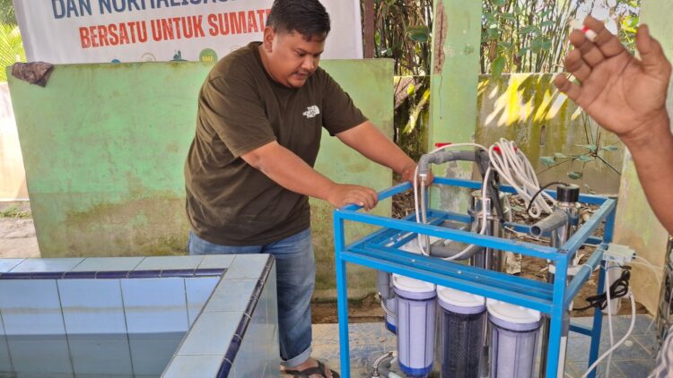 PKM Unsam Hadirkan Smart Electrostatic Sprayer untuk Percepatan Pembersihan Balai Pengajian Pascabanjir