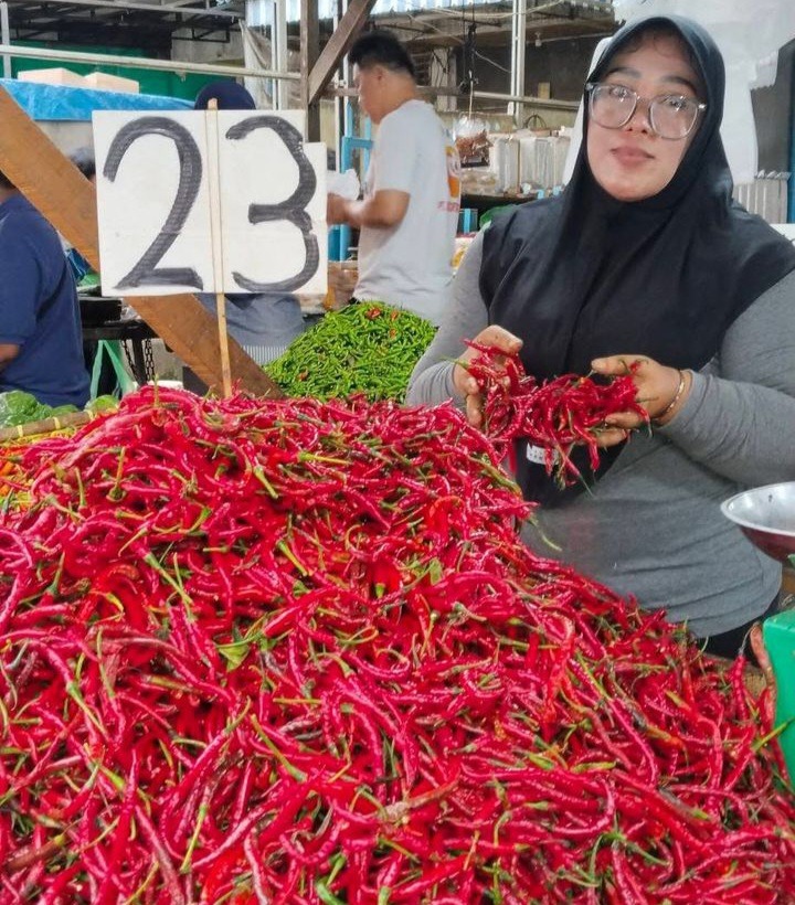 Belanja Masyarakat Kembali Turun, Harga Cabai Berjatuhan