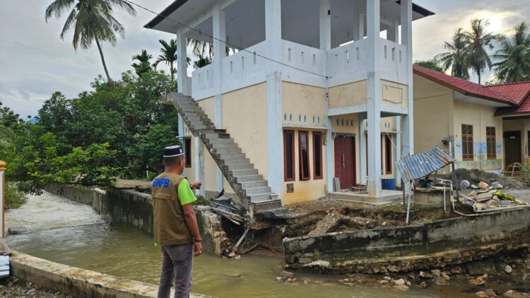 Hujan Lebat Picu Luapan Sungai di Aceh Besar