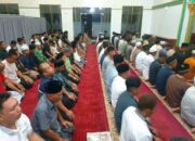 Momen Tarawih Pertama Ramadhan 2026 TNI dan Masyarakat Padati Masjid Al-Fitrah