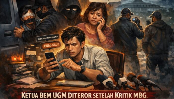 Mau Diculik hingga Dikuntit Orang Asing, Ketua BEM UGM Diteror Usai Kritik MBG