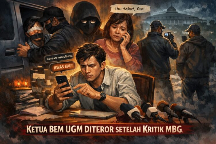Mau Diculik hingga Dikuntit Orang Asing, Ketua BEM UGM Diteror Usai Kritik MBG