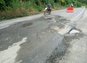 Kerusakan Jalan Nasional di Siabu: Kasat Lantas Surati BBJN untuk Segera Diperbaiki