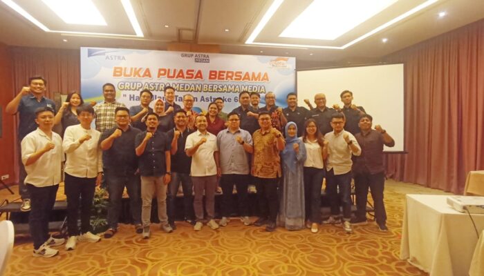 Grup Astra Medan Rayakan HUT Ke-68 Astra, Buka Puasa Bersama Media