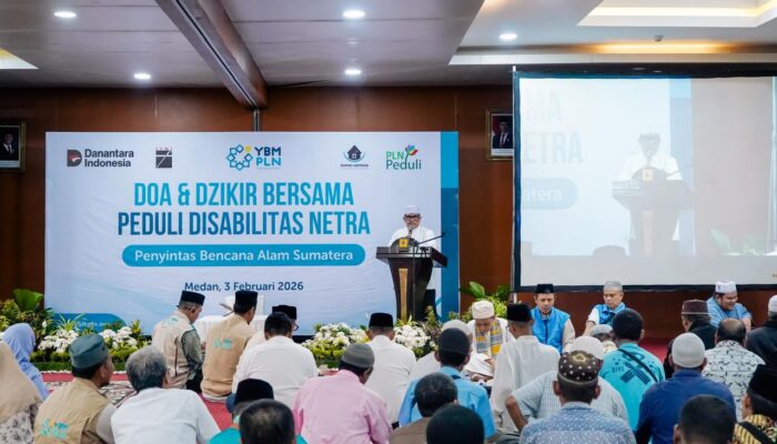 PLN UIP SBU Gelar Doa dan Dzikir Bersama untuk Penyintas Disabilitas Netra