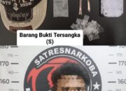 Pengedar Narkoba Mangkai Baru Dibekuk