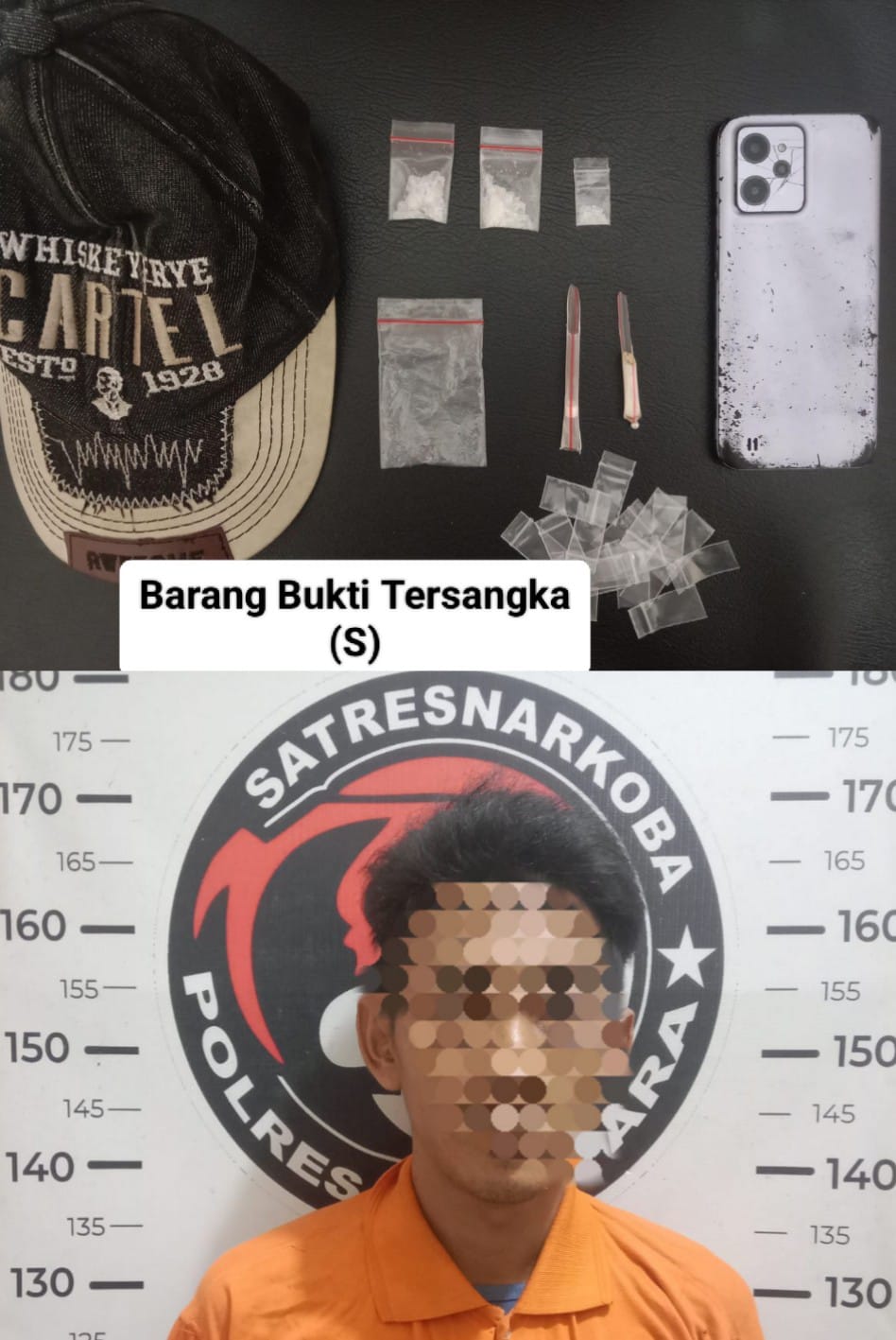 Pengedar Narkoba Mangkai Baru Dibekuk