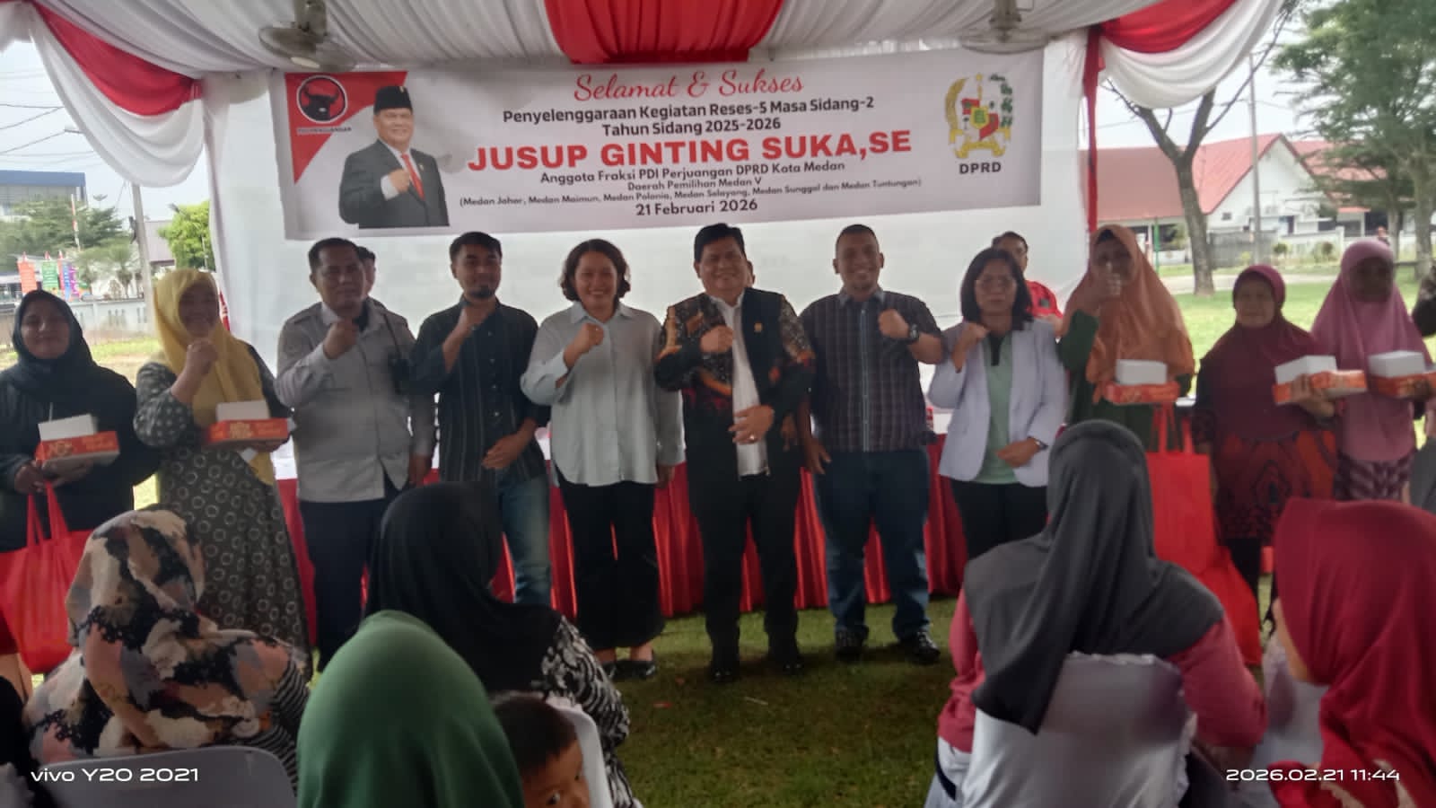 Reses Penuh Antusias, Jusup Ginting Komitmen Perjuangkan Aspirasi Masyarakat Medan V