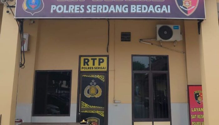 Kades Tanjung Harap Dijebloskan Di Tahanan RTP Polres Sergai